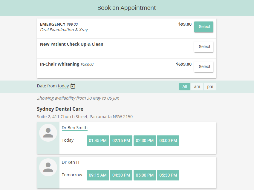 Increase Online Booking