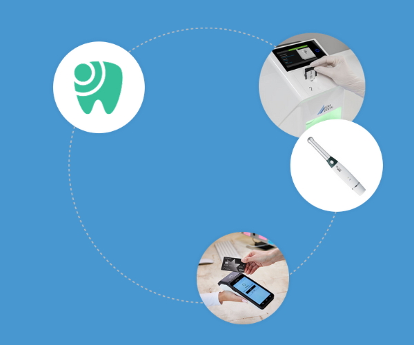 We work with dental hardware to provide a seamless experience